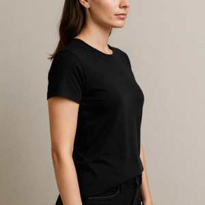 Women's Black Venom Graphic T-Shirt – Bold Comic-Inspired Design - Image 2